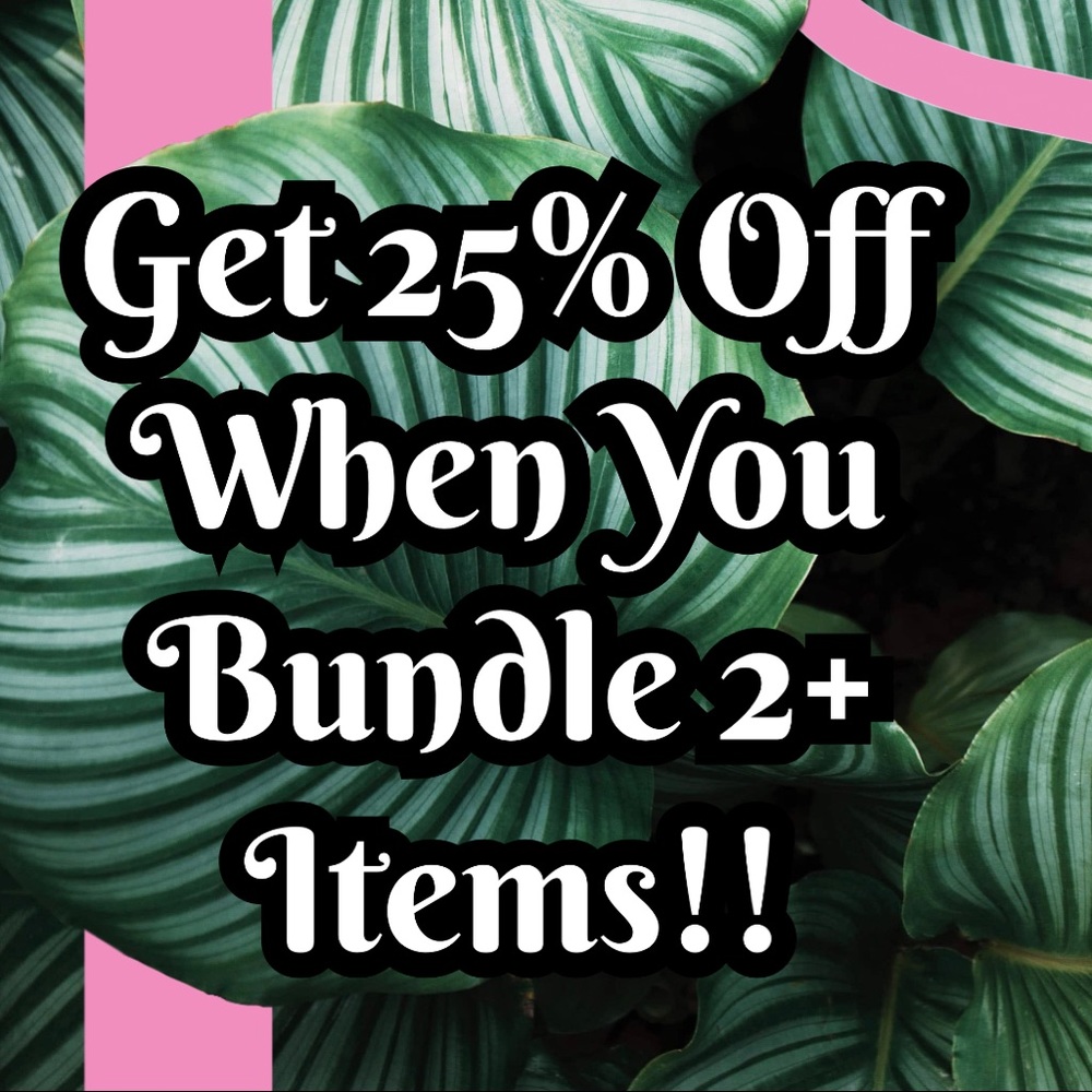 ✨2 ITEMS ➡️ 25% OFF✨